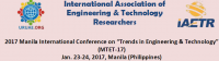 MTET 17 - 2017 Manila International Conference on Trends in Engineering & Technology